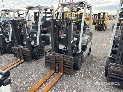 2013 Nissan CF40LP 4000 lb Cushion Tire Forklift