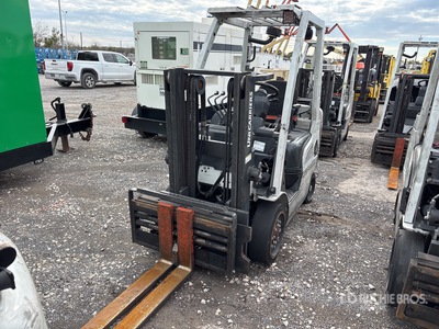 2013 Nissan CF40LP 4000 lb Cushion Tire Forklift