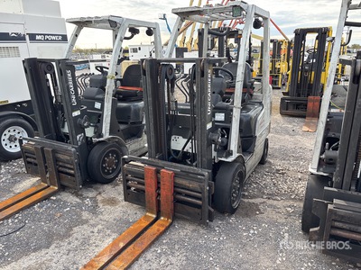 2014 Nissan CF40LP 4000 lb Cushion Tire Wózek widłowy