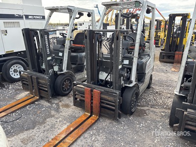 2013 Nissan CF40LP 4000 lb Cushion Tire Forklift