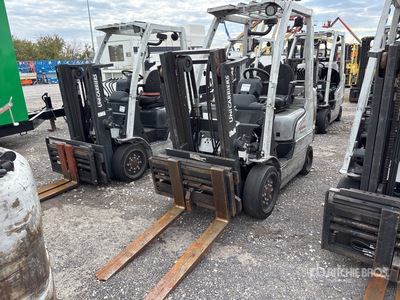 2013 Nissan CF40LP 4000 lb Cushion Tire Forklift