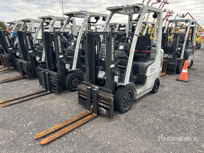 2013 Nissan MCP1F2A20LV 4000 lb Cushion Tire Forklift