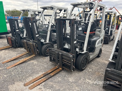 2014 Nissan MCP1F2A20LV 4000 lb Cushion Tire Forklift