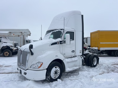 2016 Kenworth T680 4x2 S/A Day Cab Truck Tractor