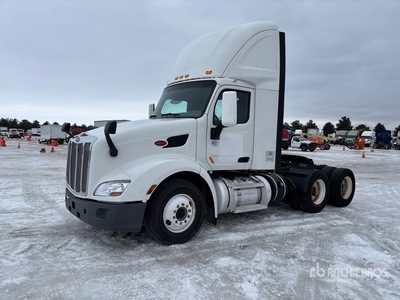 2018 Peterbilt 579 6x4 T/A Day Cab Truck Tractor