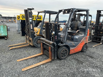 2012 Toyota 8FGCU20 4000 lb Cushion Tire Forklift