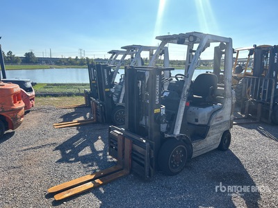 2012 Nissan CF40LP 4000 lb Cushion Tire Forklift