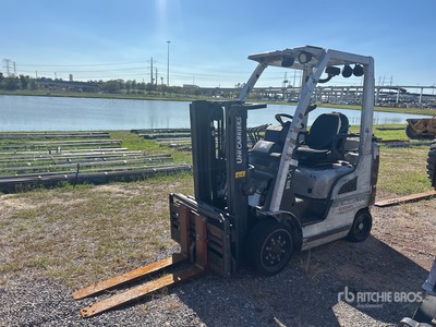 2014 Nissan CF40LP 4000 lb Cushion Tire Forklift