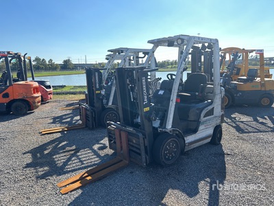 2014 Nissan CF40LP 4000 lb Cushion Tire Forklift
