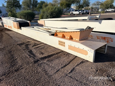 2018 Suihe 25 in x 60 ft Portable Radial Stacking Transportador