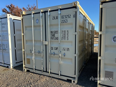 2025 20 ft Standard Multi-Door Storage Container