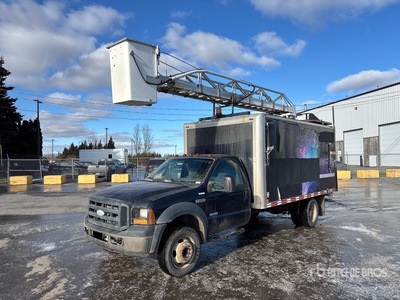 2007 Telelift TTS 40-5-GY 42 ft on 2007 Ford F-550 4x2 バケツトラック