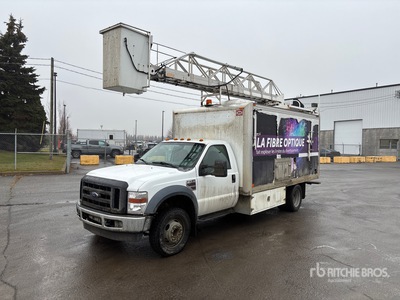 2009 Ford F-550 Van Mounted Aerial Lift