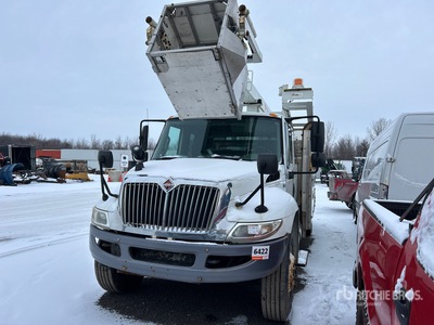 Posi-Plus 800-40-025 35 ft on 2012 International 4300 4x2 Extended Cab Cable Placer Arbeitsbühne-Lkw (Inoperable)