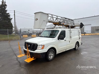 2017 Nissan NV 3500 Van Mounted Aerial Lift