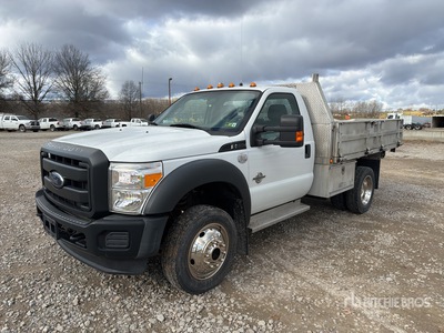 2016 Ford F-550 power stroke 4x4 Dump Truck