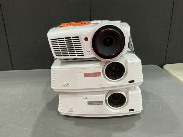 (3) Assorted Projectors