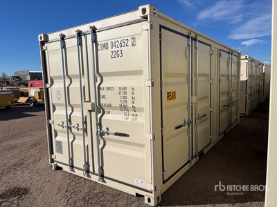 2025 20 ft Standard Multi-Door Storage Container (Unused)