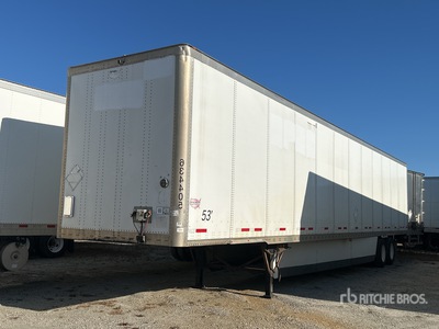 2015 Wabash 53 ft x 102 in T/A DVCVHPC Remolque de furgoneta