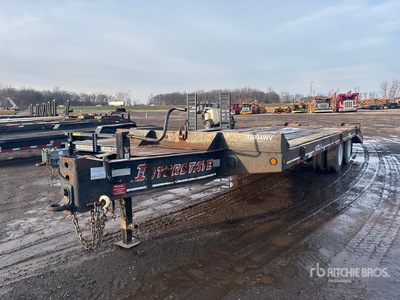 1995 Interstate 40DLA 24 ft T/A Equipment Trailer