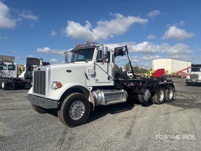 2016 Peterbilt 365 8x4 Roll-Off Truck