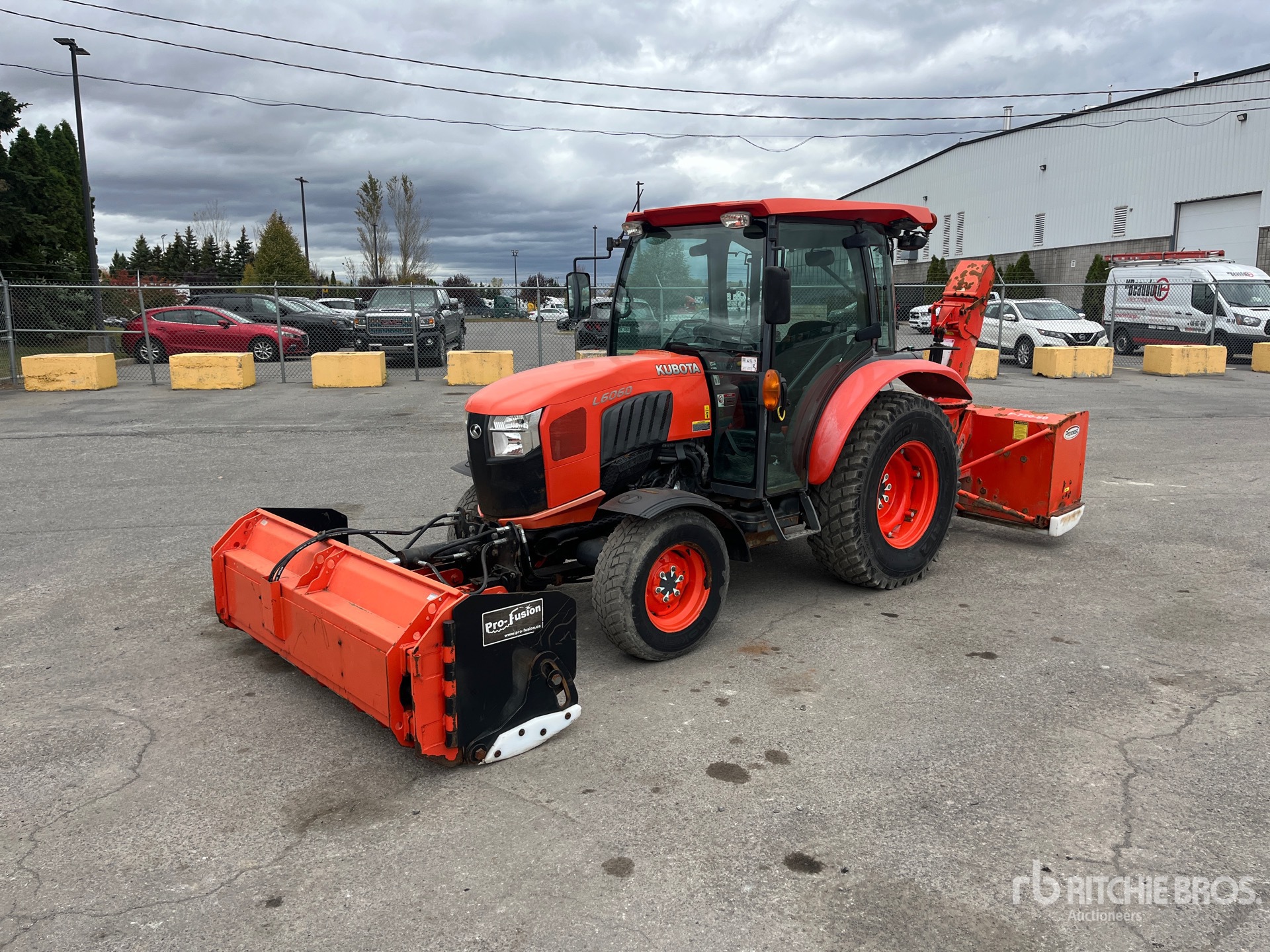 2018 Kubota L6060 4WD Utility Tractor