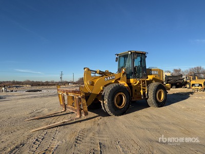 2002 Deere 644H Wiellader