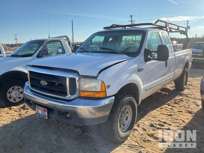 1999 Ford F-250 XLT 4x4 Extended Cab Pickup (Inoperable)