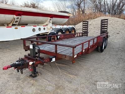 1998 Big Tex 20 ft T/A Trailer utilitario