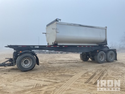 2006 Reliance 3TR0IF-29 Tri/A Turntable Sliding Remolque volcador con acoplado