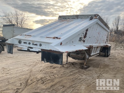 2007 Manac SBD-240 T/A Belly Dump Trailer