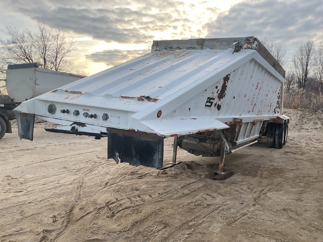 2007 TRLR/Manac SBD-240 T/A Belly Dump Trailer