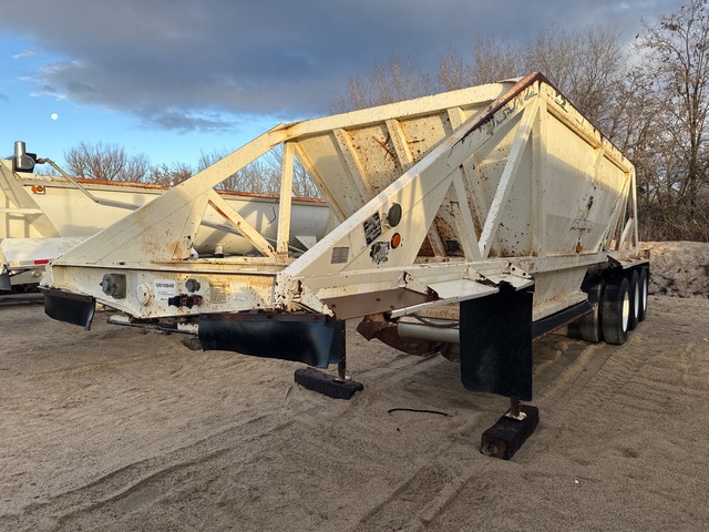 1994 Ranco 14 ft Tri/A Belly Dump Trailer