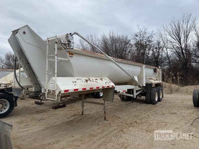 2001 Western 32 ft T/A End Dump Trailer