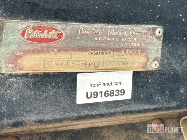 CAMIóN REVOLVEDOR 1990 PETERBILT MCNEILUS 10.5 CYD