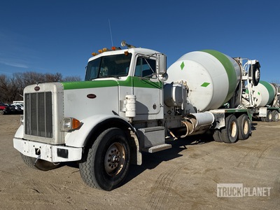1989 Peterbilt 357 8x4 Mixer Truck