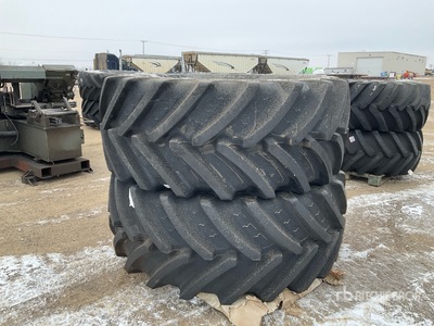 Quantity of (2) BKT VF 710/70R38 Tyres (Unused)