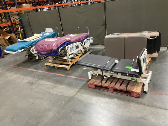 (2) Examination Tables & (2) Hospital Beds