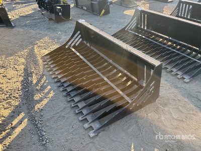 68 in Skeleton Skid Steer Grapple Bucket