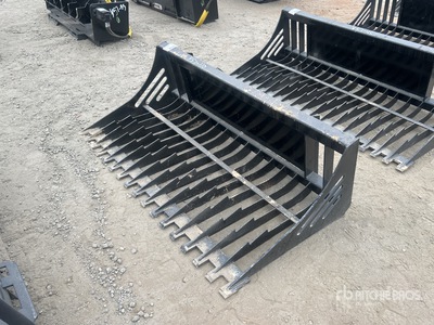 68 in Skeleton Skid Steer Bucket