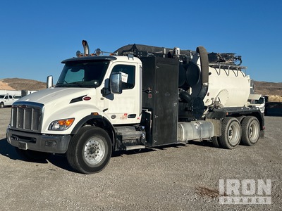 2023 Tornado F2 ECO-lite on 2024 Peterbilt 548 6x4 Vacuum Excavator Truck
