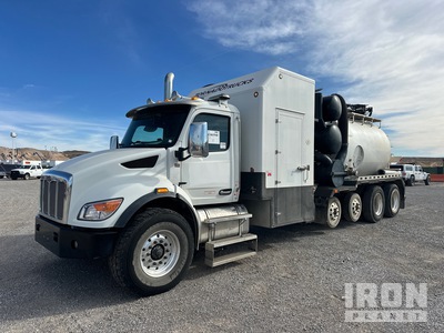 2023 Tornado F3ECO-Lite on 2023 Peterbilt 548 6x4 Vacuum Excavator Truck