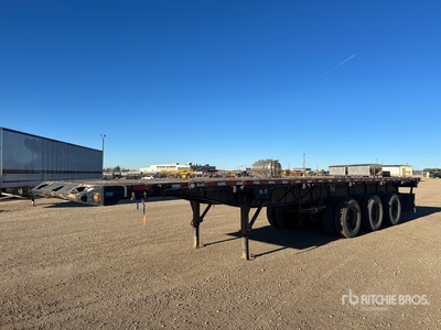 2006 Lode King 40 ft Tri/A Flatbed Oilfield Trailer