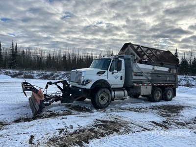 2012 International 7500 10x4 Schneepflug-Lastzug