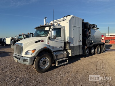 2024 Tornado on 2025 Peterbilt 548 10x4 Vacuum Excavator Truck
