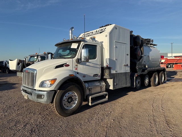 2024 Tornado on 2025 Peterbilt 548 10x4 Vacuum Excavator Truck