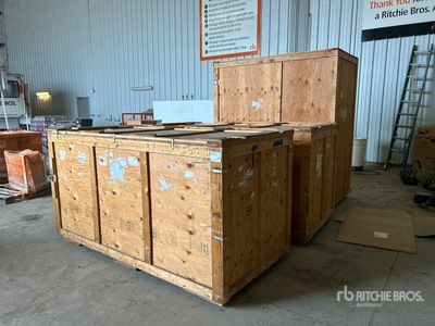 Quantity of (3) Storage Crates Varios. Industrial