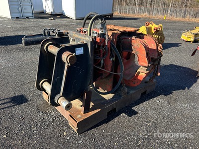 Movax SP50-D Hydraulic Pile Hammer Extractor - Fits Excavator