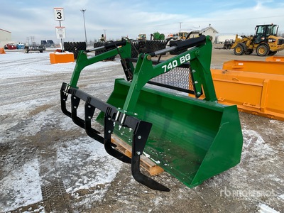 2025 Industrias America 740BG8 96 in Skid Steer Grapple Bucket (Unused)