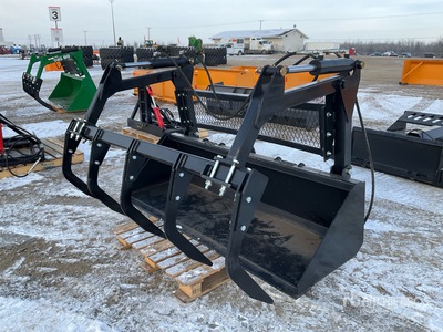 2025 Industrias America 84 in Skid Steer Grapple Bucket (Unused)